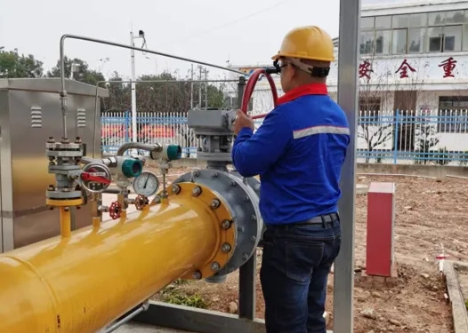 江西寻乌县步入“管道天然气”时代